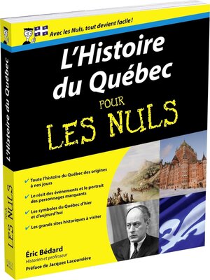 cover image of L'Histoire du Québec pour les Nuls